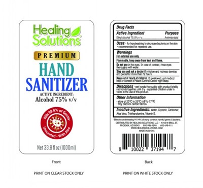 1000 mL Label (Label 14)